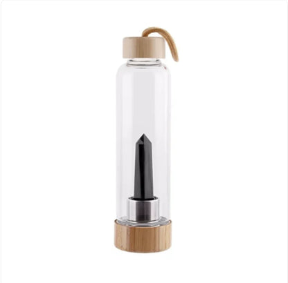 Ancient-RX Crystal Bamboo Water Bottle