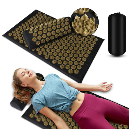 Ancient-RX Acupressure Mat + Pillow Set