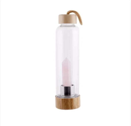 Ancient-RX Crystal Bamboo Water Bottle