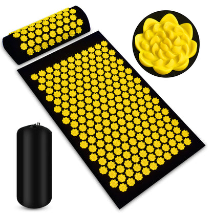 Ancient-RX Acupressure Mat + Pillow Set