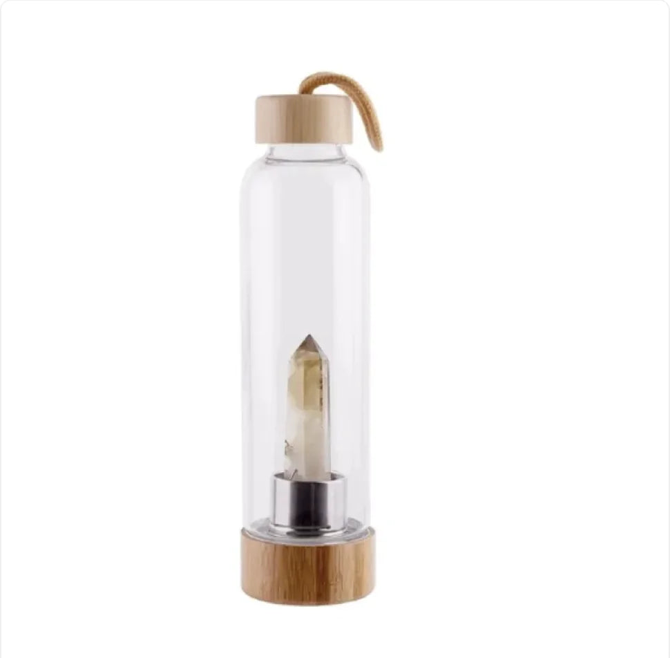 Ancient-RX Crystal Bamboo Water Bottle