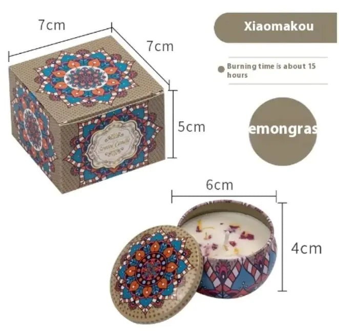 Dried Flower Fragrance Candle