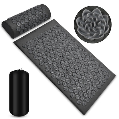 Ancient-RX Acupressure Mat + Pillow Set