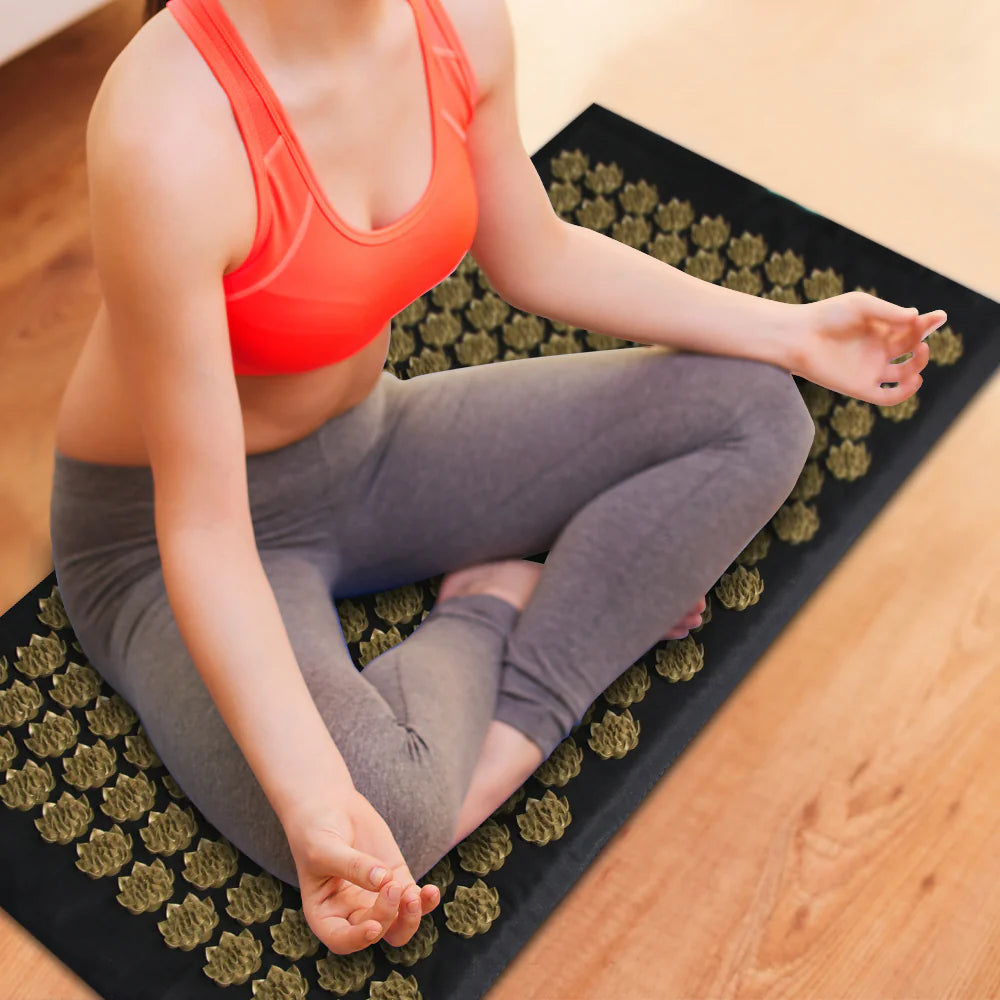 Ancient-RX Acupressure Mat + Pillow Set