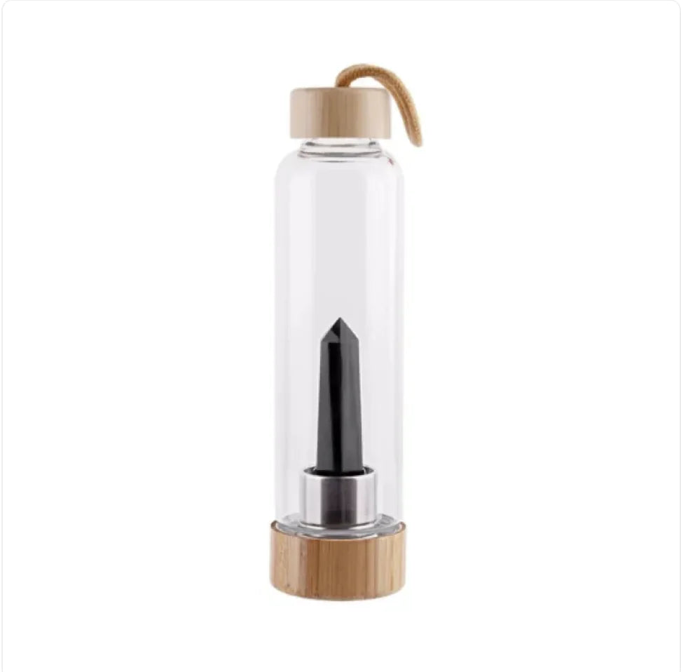 Ancient-RX Crystal Bamboo Water Bottle