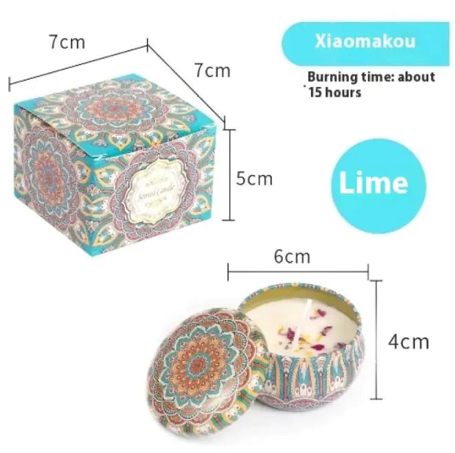 Dried Flower Fragrance Candle